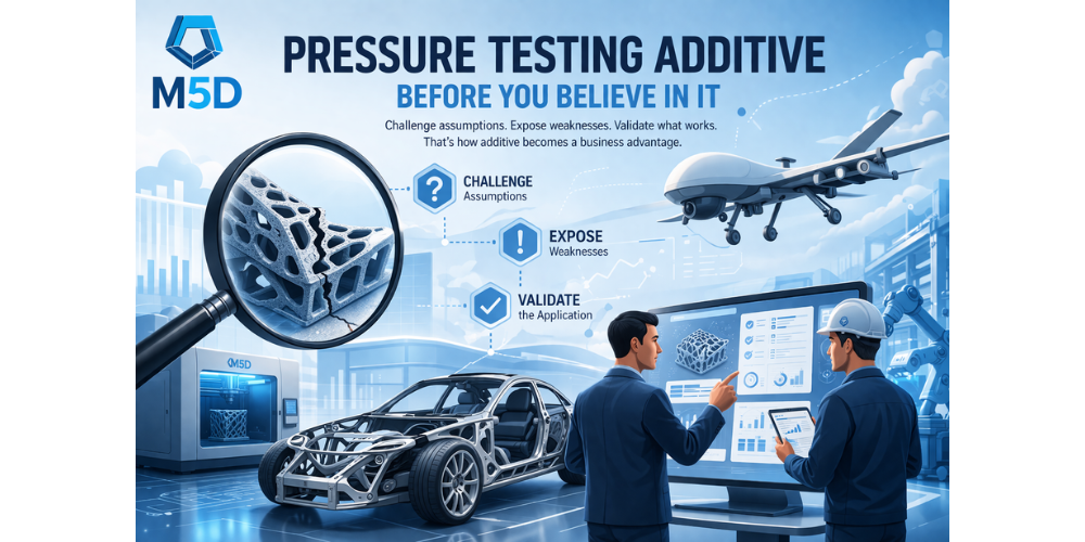 Pressure Testing Additive Manufacturing Before You Scale